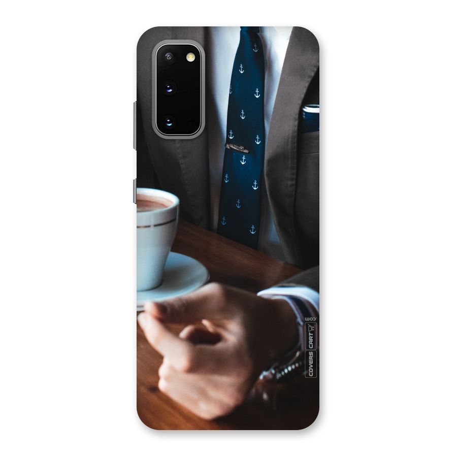 Dapper Suit Back Case for Galaxy S20