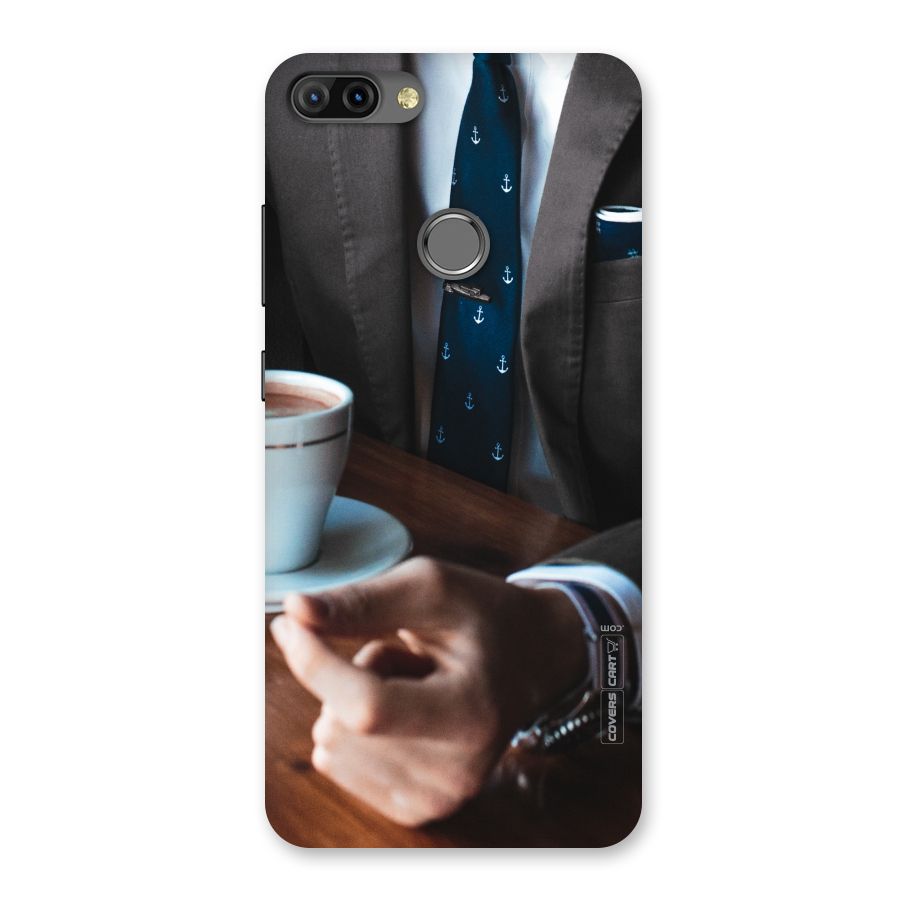 Dapper Suit Back Case for Infinix Hot 6 Pro
