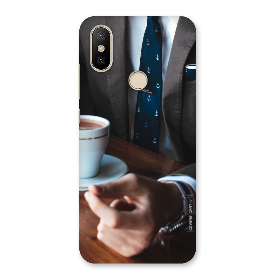 Dapper Suit Back Case for Mi A2