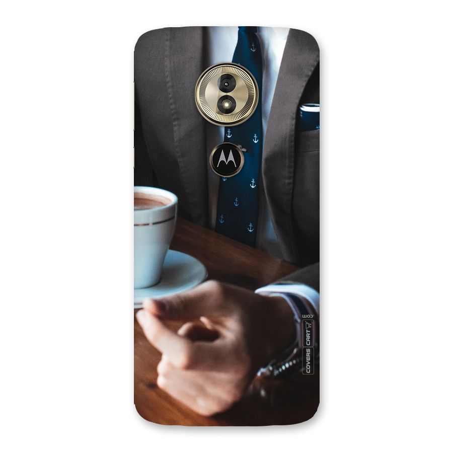 Dapper Suit Back Case for Moto G6 Play