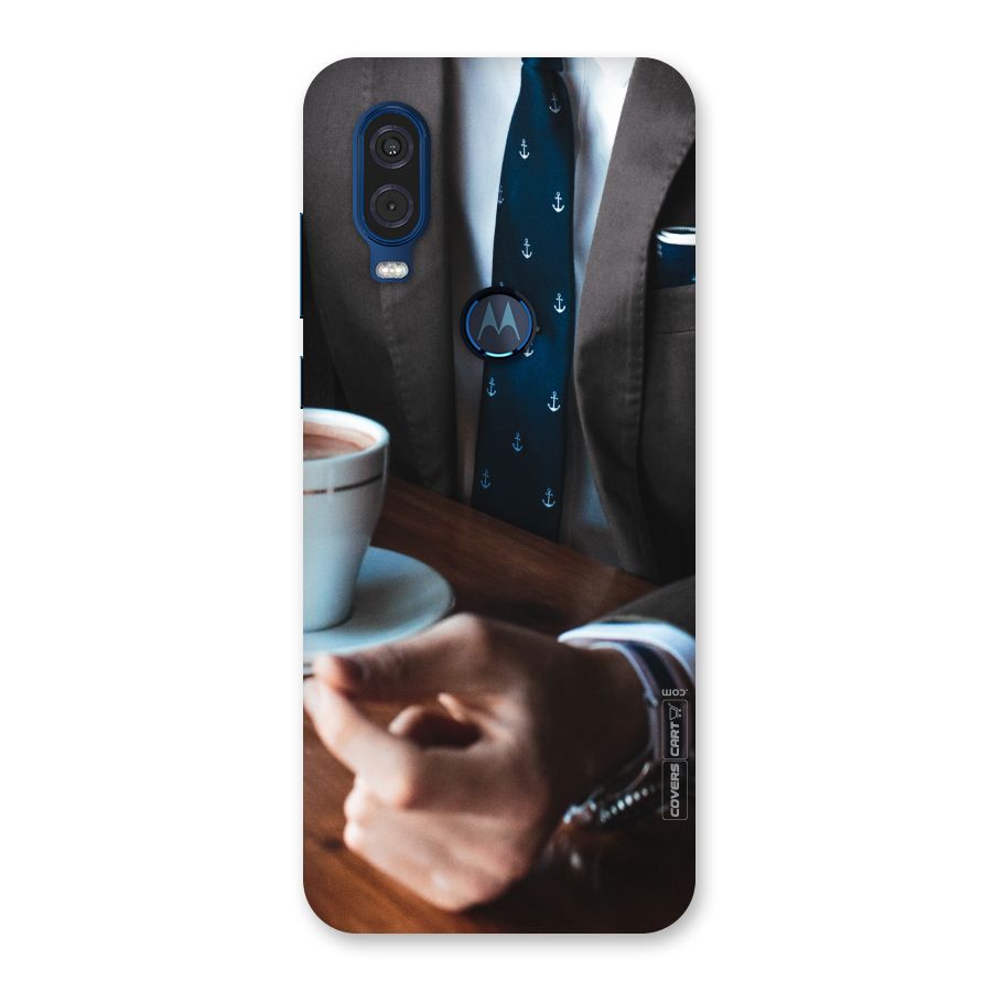 Dapper Suit Back Case for Motorola One Vision