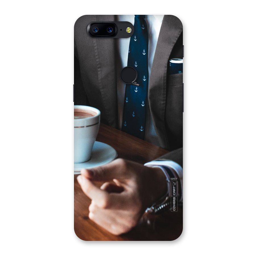 Dapper Suit Back Case for OnePlus 5T