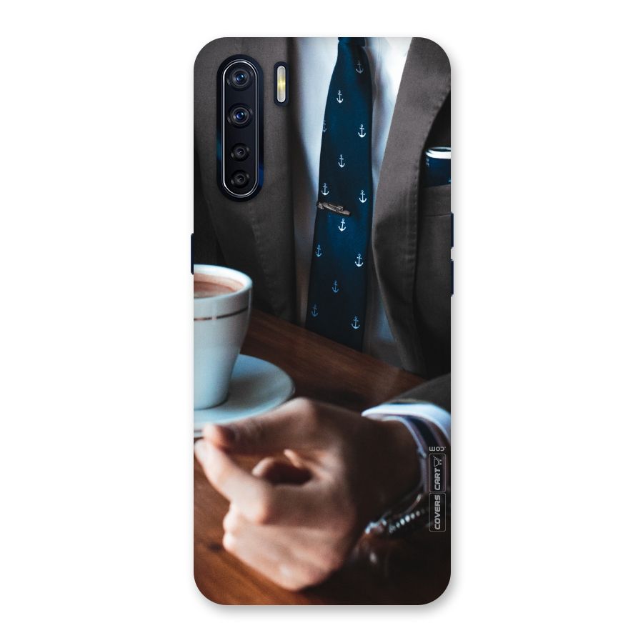 Dapper Suit Back Case for Oppo F15