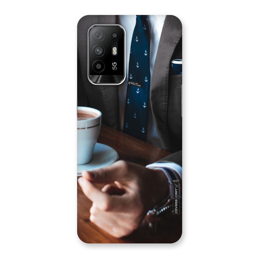 Dapper Suit Back Case for Oppo F19 Pro Plus 5G