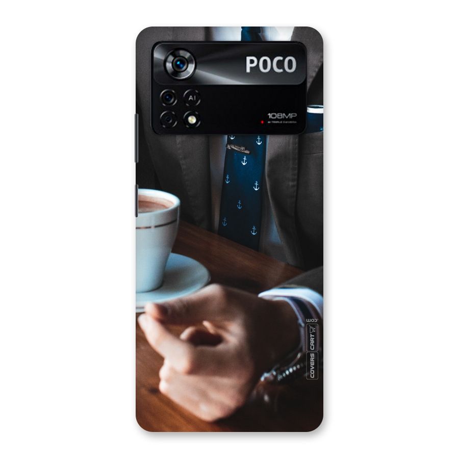 Dapper Suit Back Case for Poco X4 Pro 5G