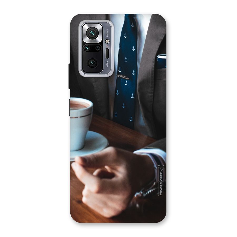 Dapper Suit Back Case for Redmi Note 10 Pro