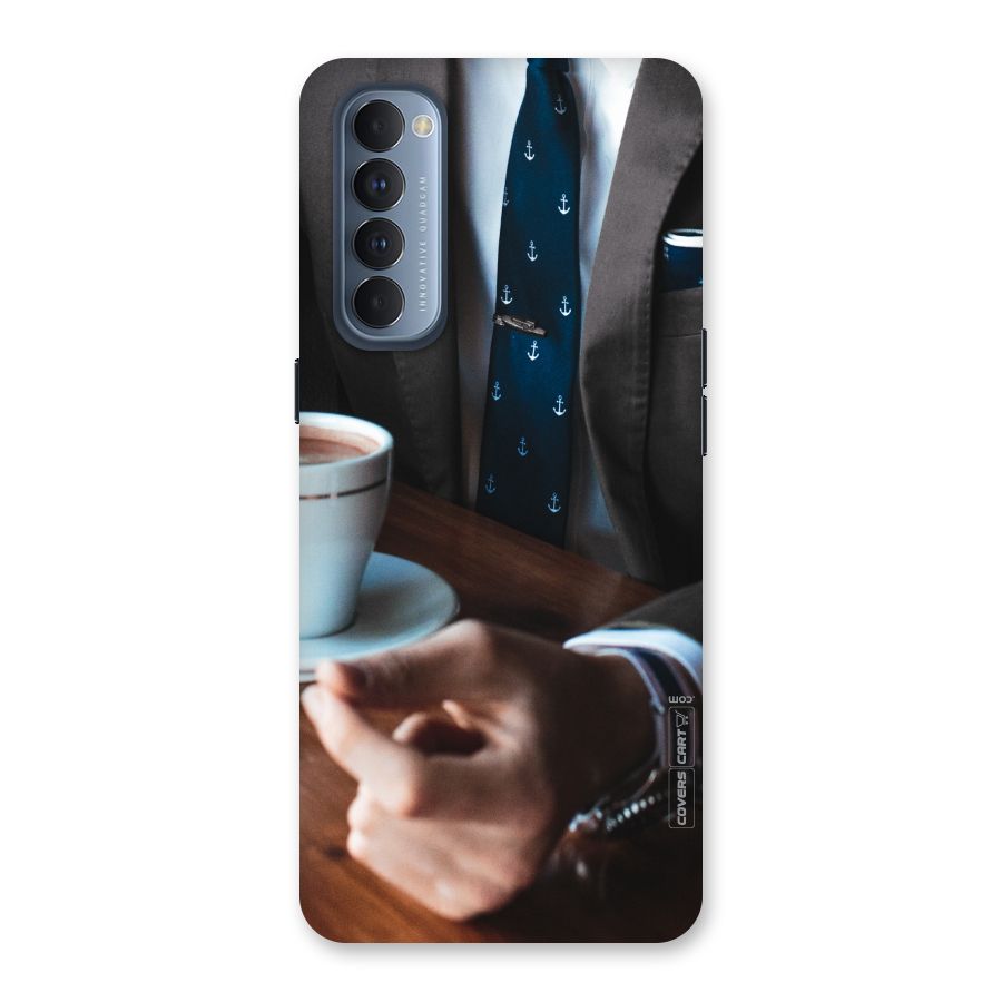 Dapper Suit Back Case for Reno4 Pro