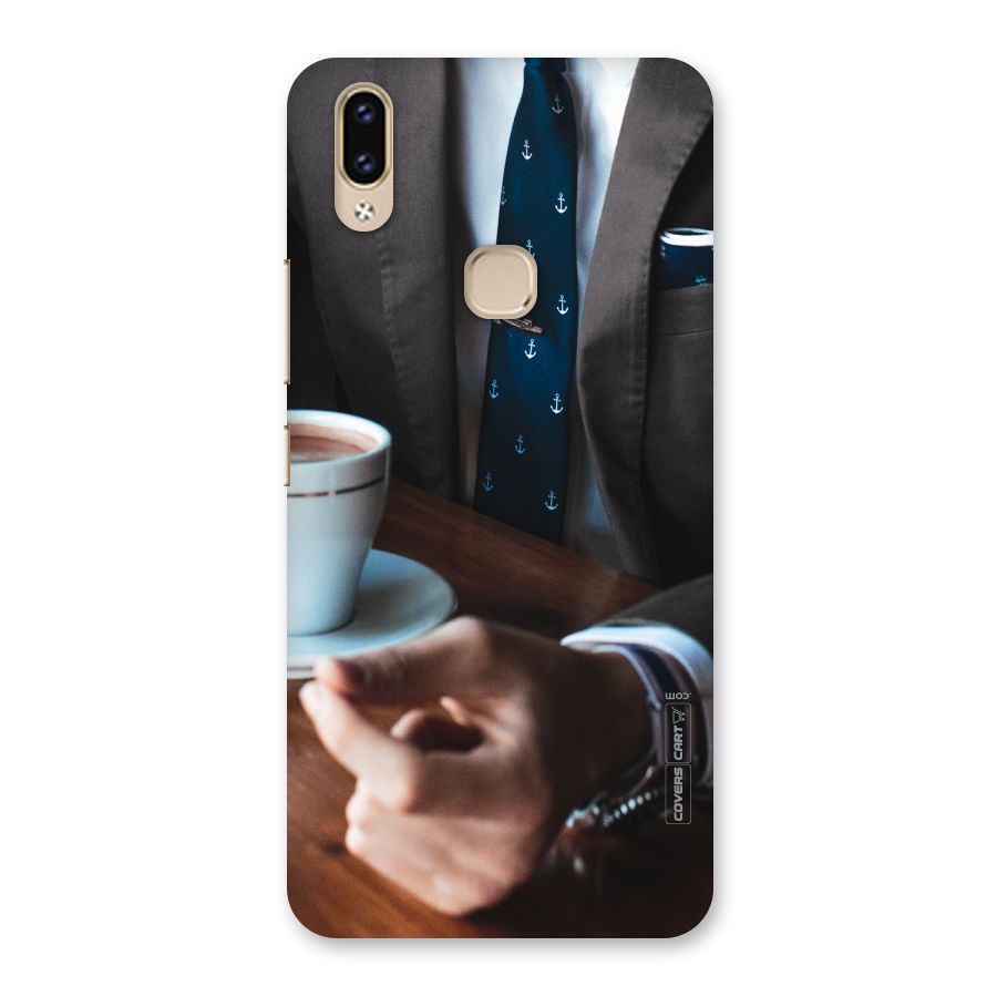 Dapper Suit Back Case for Vivo V9 Youth