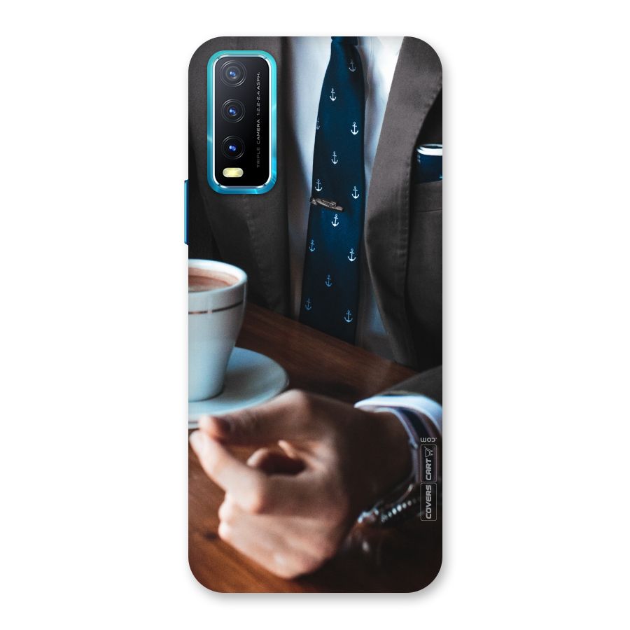 Dapper Suit Back Case for Vivo Y20