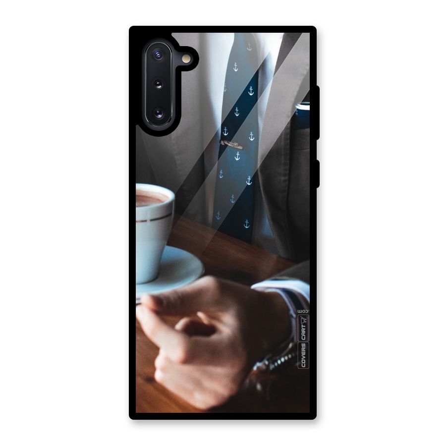 Dapper Suit Glass Back Case for Galaxy Note 10