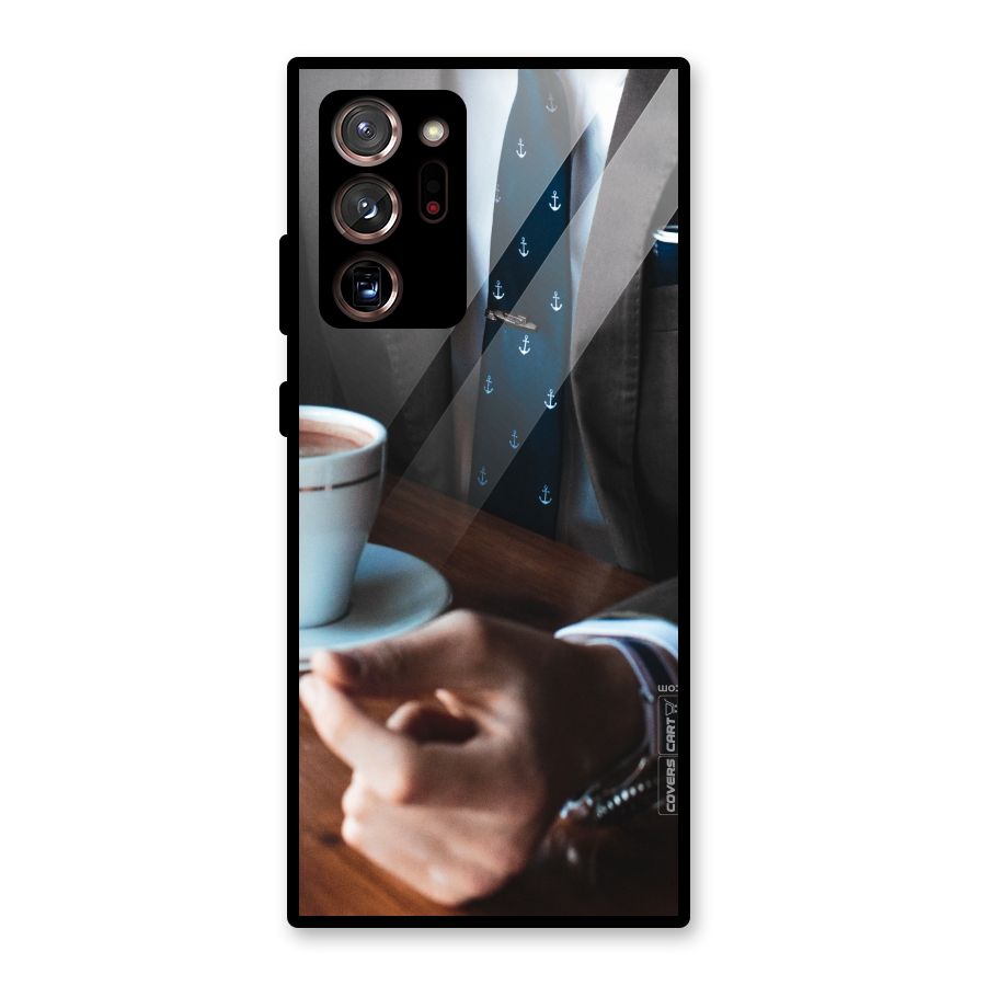 Dapper Suit Glass Back Case for Galaxy Note 20 Ultra