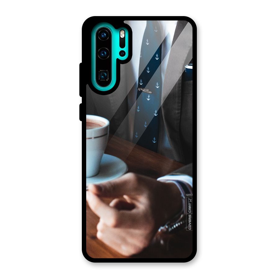 Dapper Suit Glass Back Case for Huawei P30 Pro
