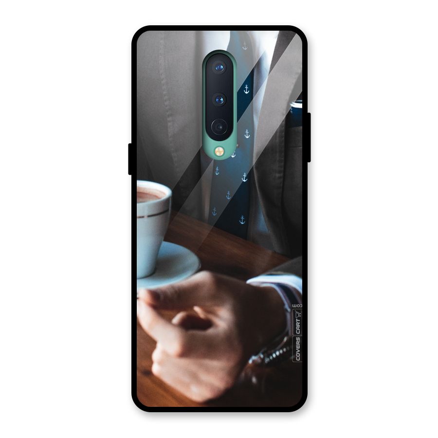 Dapper Suit Glass Back Case for OnePlus 8