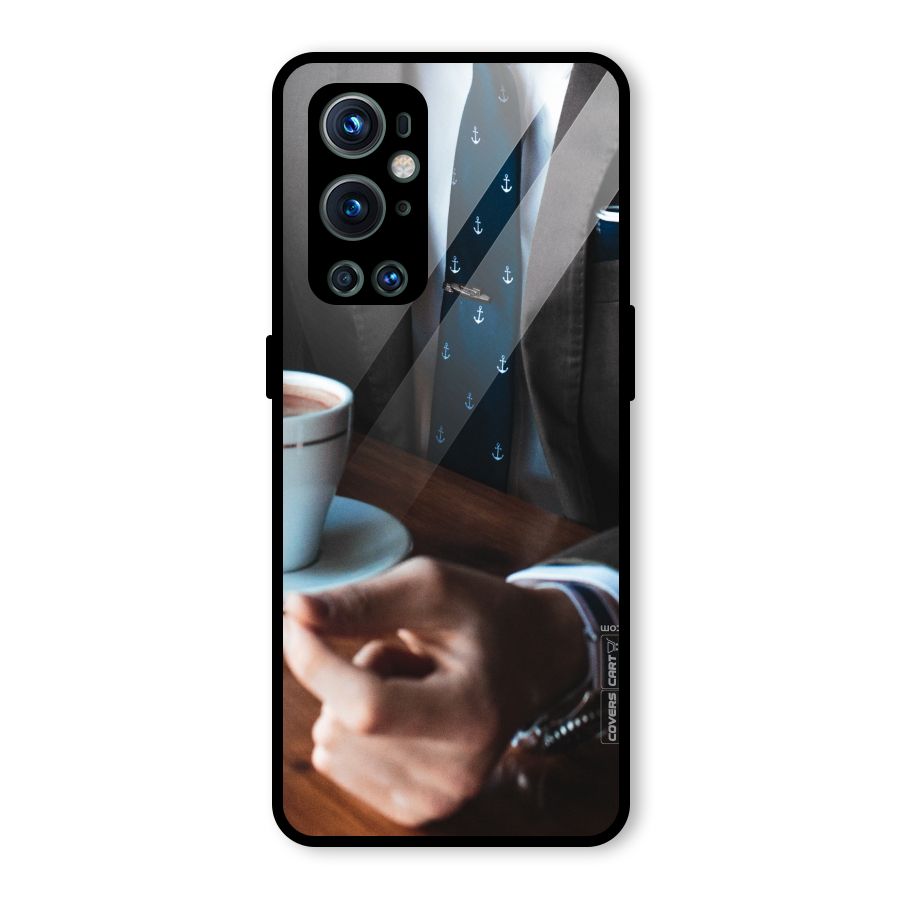 Dapper Suit Glass Back Case for OnePlus 9 Pro