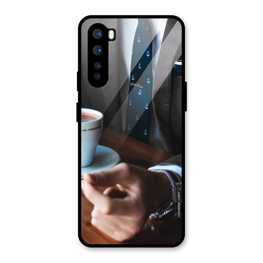 Dapper Suit Glass Back Case for OnePlus Nord