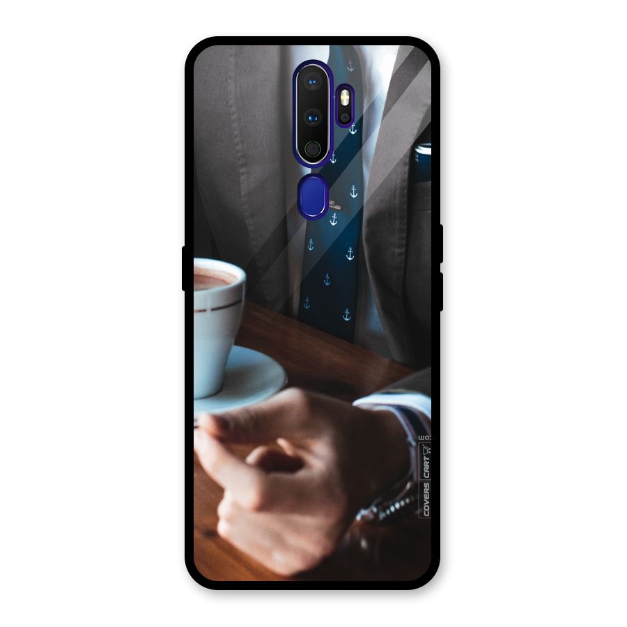 Dapper Suit Glass Back Case for Oppo A9 (2020)