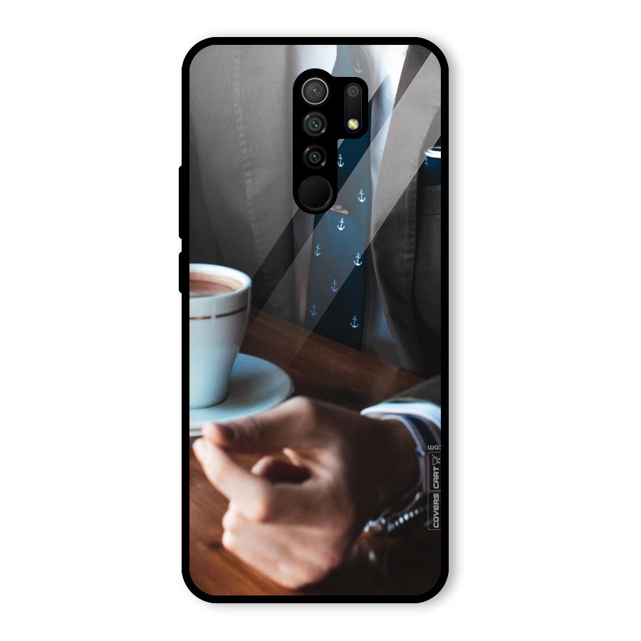 Dapper Suit Glass Back Case for Poco M2