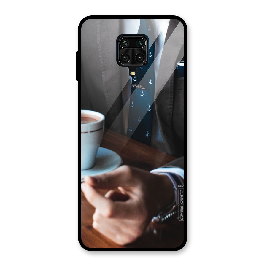 Dapper Suit Glass Back Case for Poco M2 Pro