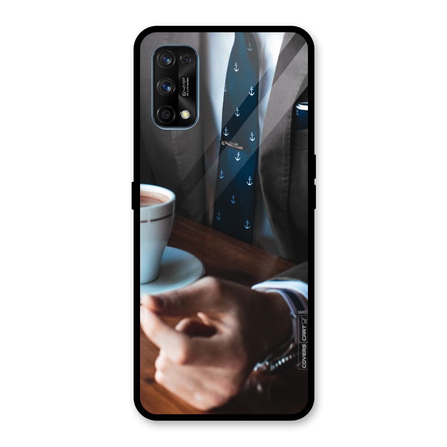 Dapper Suit Glass Back Case for Realme 7 Pro