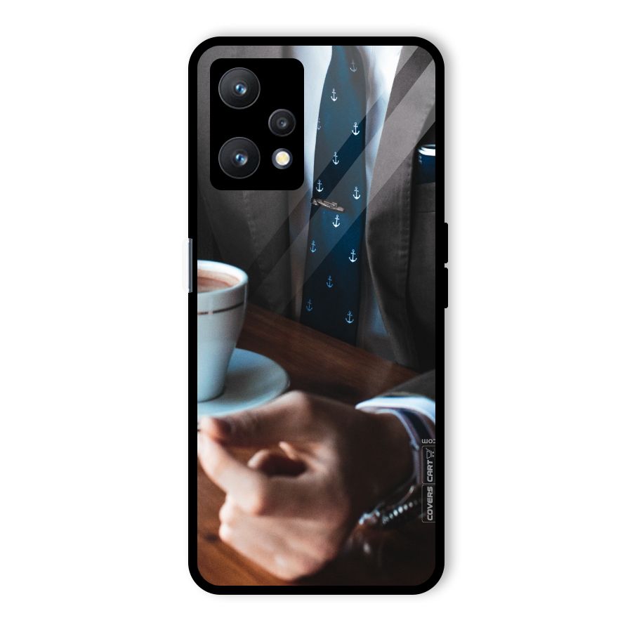 Dapper Suit Glass Back Case for Realme 9 Pro 5G