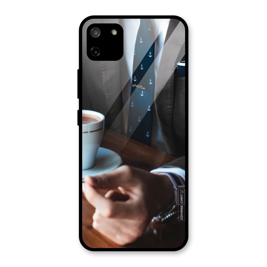 Dapper Suit Glass Back Case for Realme C11