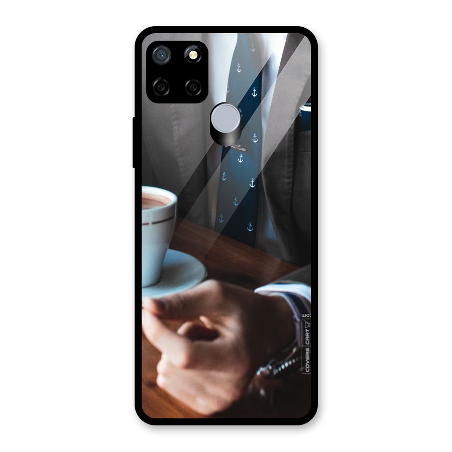 Dapper Suit Glass Back Case for Realme C15