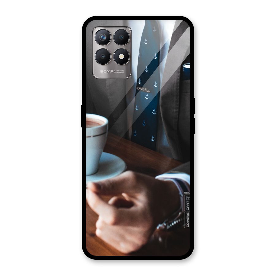 Dapper Suit Glass Back Case for Realme Narzo 50
