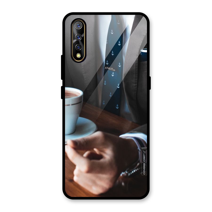 Dapper Suit Glass Back Case for Vivo S1