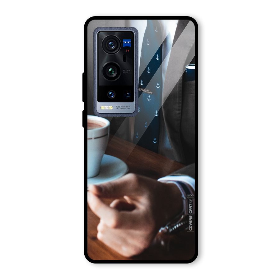 Dapper Suit Glass Back Case for Vivo X60 Pro Plus