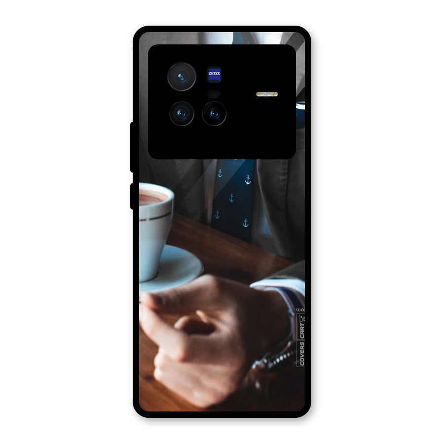 Dapper Suit Glass Back Case for Vivo X80