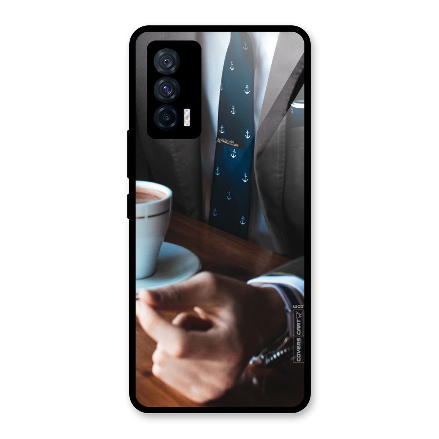 Dapper Suit Glass Back Case for Vivo iQOO 7 5G