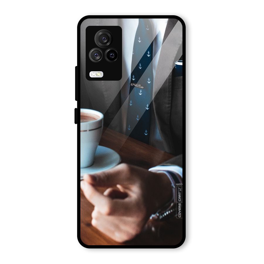 Dapper Suit Glass Back Case for Vivo iQOO 7 Legend 5G
