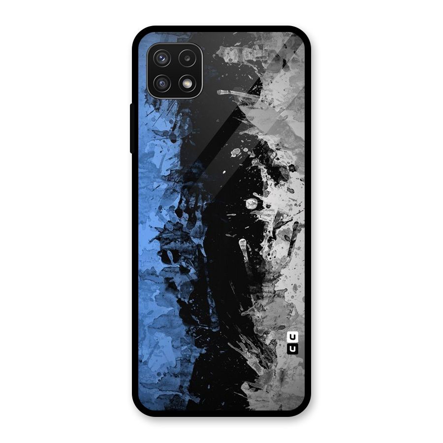 Dark Art Glass Back Case for Galaxy A22 5G
