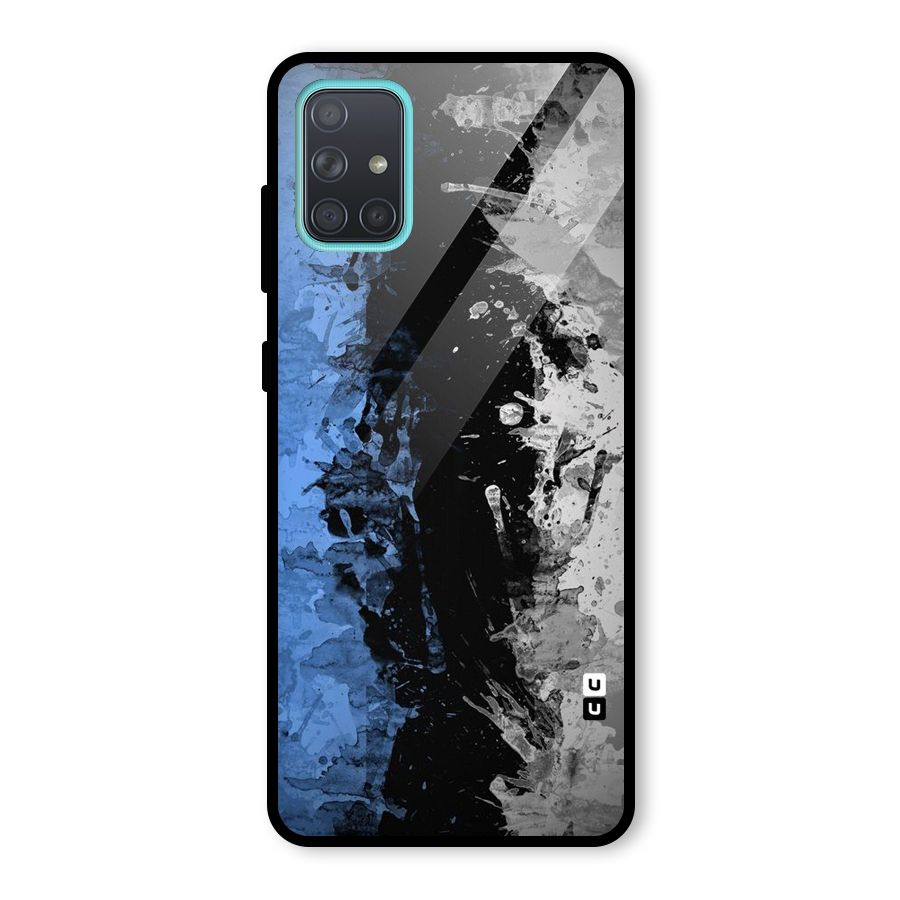 Dark Art Glass Back Case for Galaxy A71