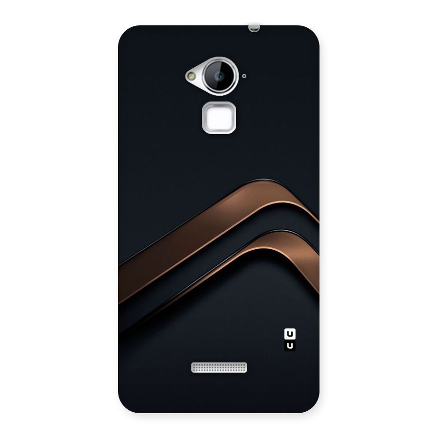 Dark Gold Stripes Back Case for Coolpad Note 3