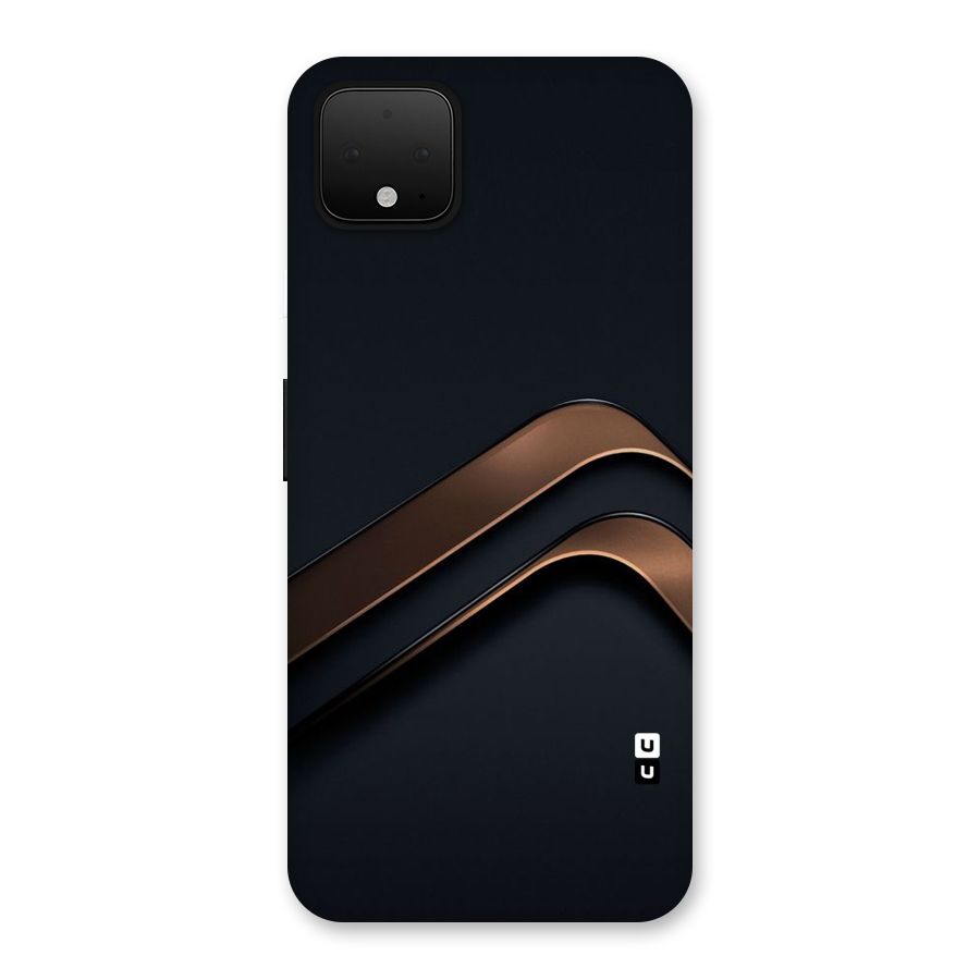 Dark Gold Stripes Back Case for Google Pixel 4 XL