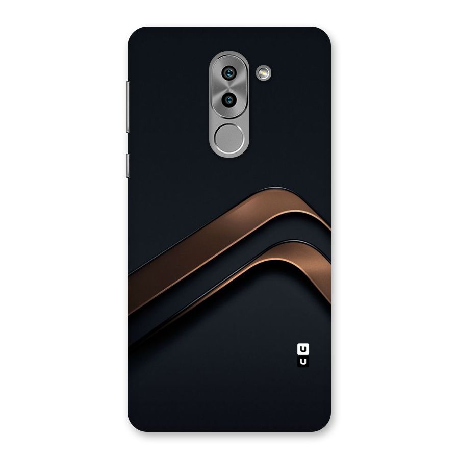 Dark Gold Stripes Back Case for Honor 6X
