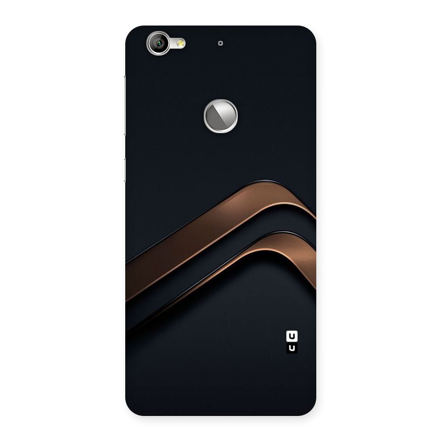 Dark Gold Stripes Back Case for LeTV Le 1s