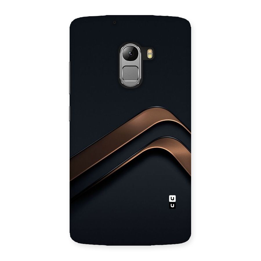 Dark Gold Stripes Back Case for Lenovo K4 Note