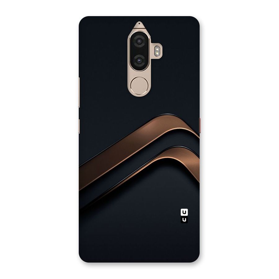 Dark Gold Stripes Back Case for Lenovo K8 Note