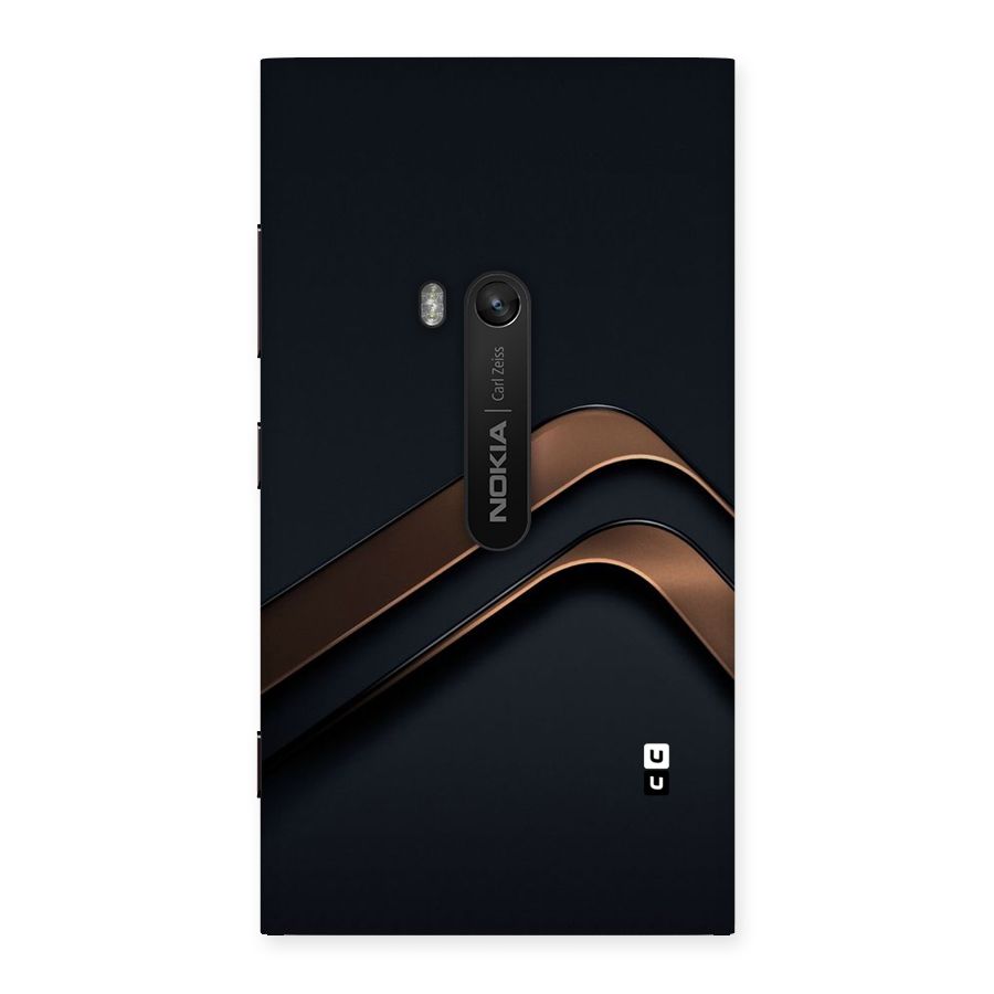 Dark Gold Stripes Back Case for Lumia 920