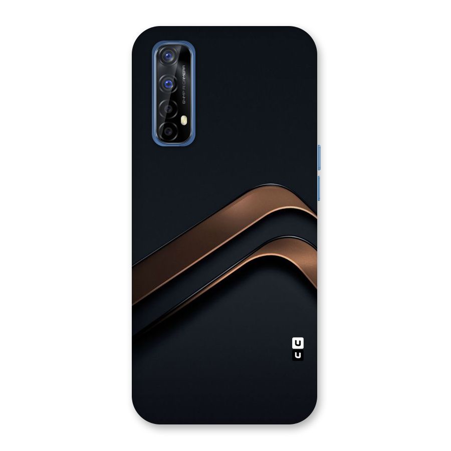 Dark Gold Stripes Back Case for Realme Narzo 20 Pro