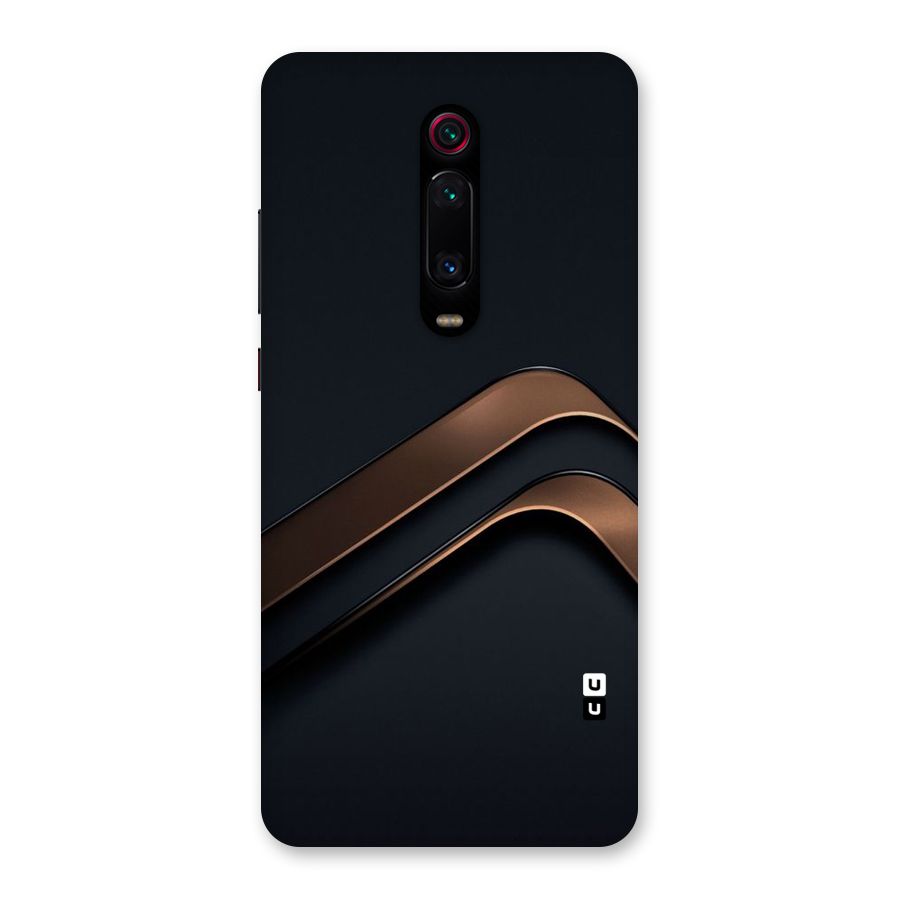 Dark Gold Stripes Back Case for Redmi K20 Pro