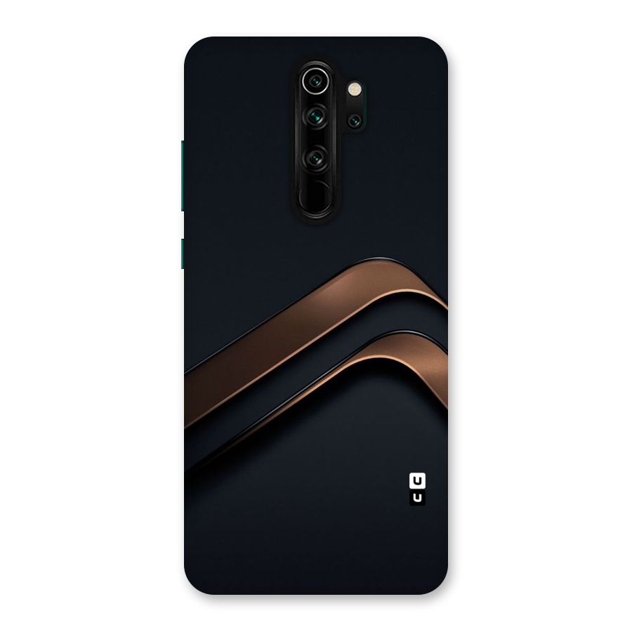 Dark Gold Stripes Back Case for Redmi Note 8 Pro