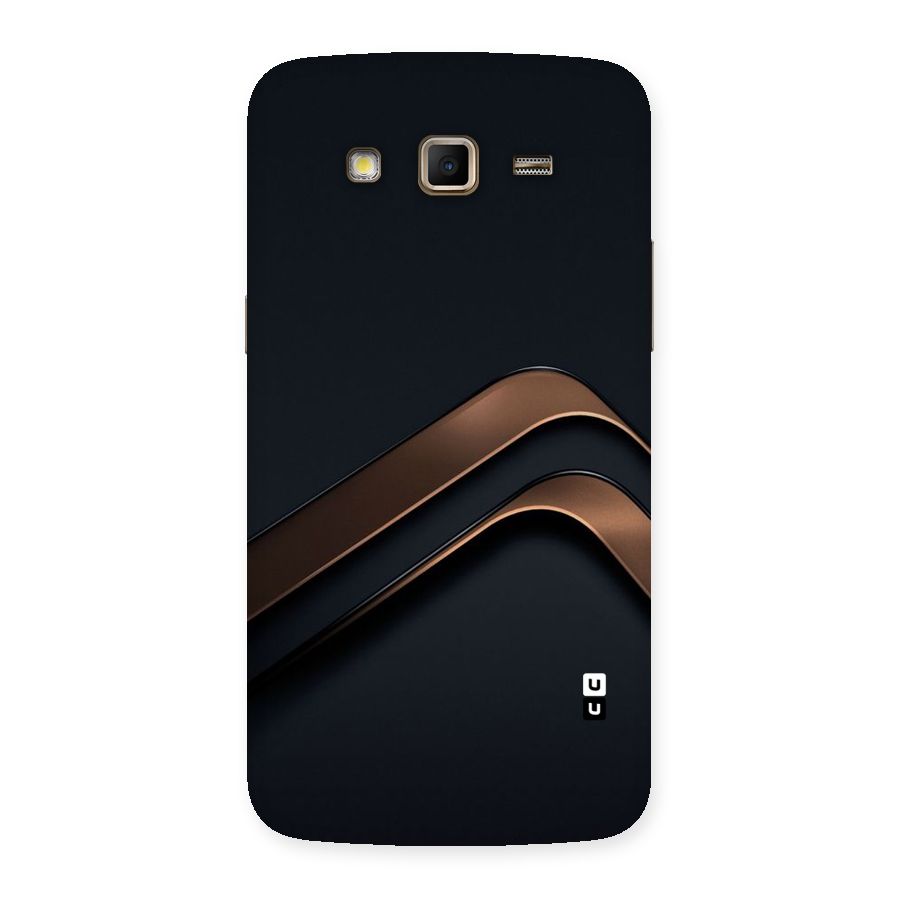 Dark Gold Stripes Back Case for Samsung Galaxy Grand 2
