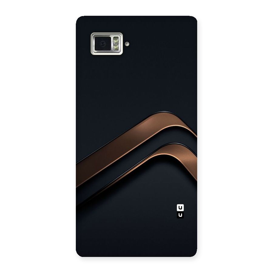 Dark Gold Stripes Back Case for Vibe Z2 Pro K920