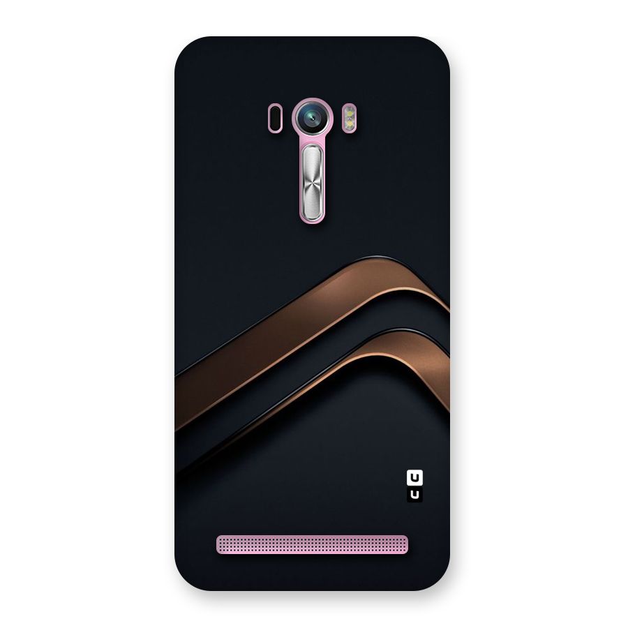 Dark Gold Stripes Back Case for Zenfone Selfie