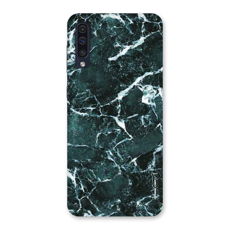 Dark Green Marble Back Case for Galaxy A50s