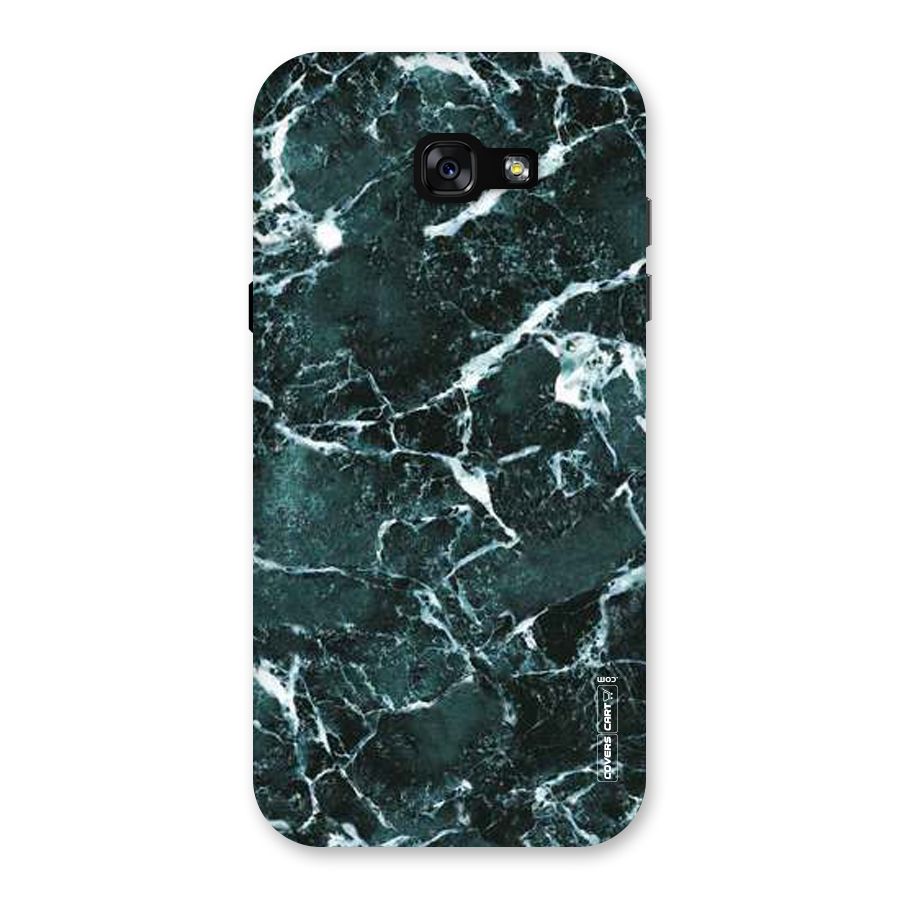 Dark Green Marble Back Case for Galaxy A7 (2017)
