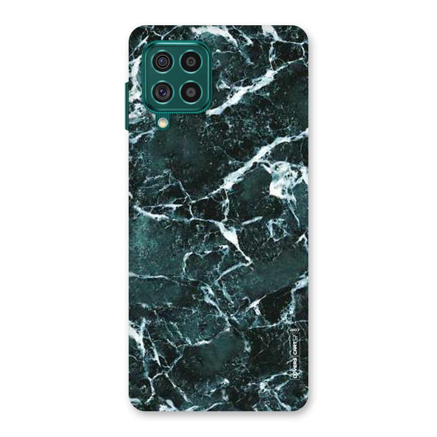 Dark Green Marble Back Case for Galaxy F62